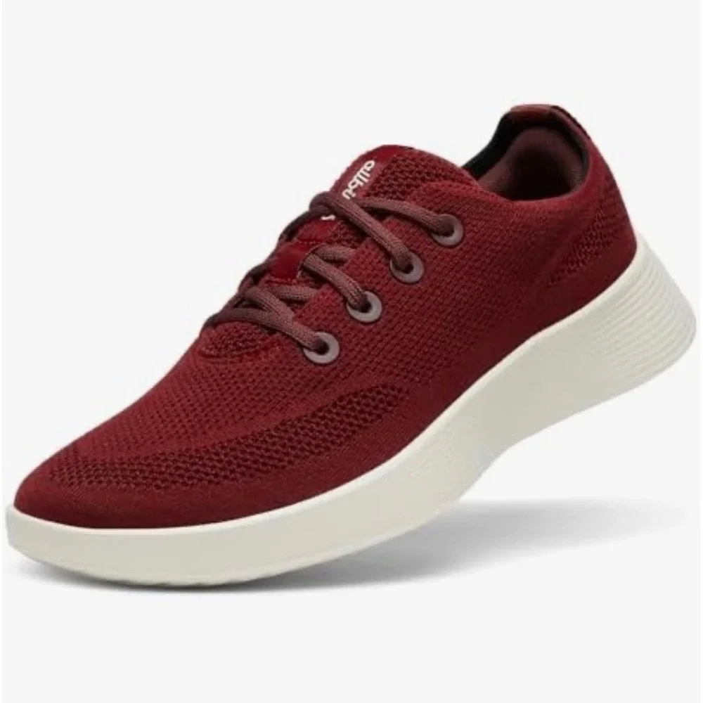 Allbirds Tree Runner Go Burgundy Women's Sneakers A10967 Size 10